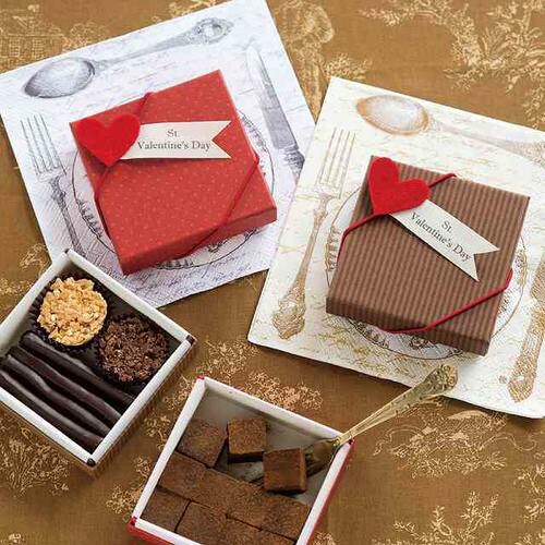 レッドドットショコラBOX−1 10個