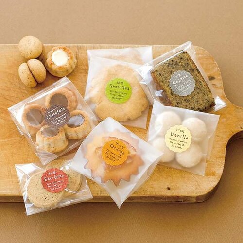 ナチュラルテイスティシール/オレンジ 200枚×5