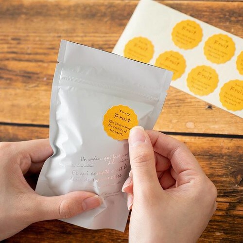 ナチュラルテイスティシール/フルーツ 200枚×5