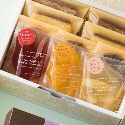 ナチュラルテイスティシール/桃 200枚×5