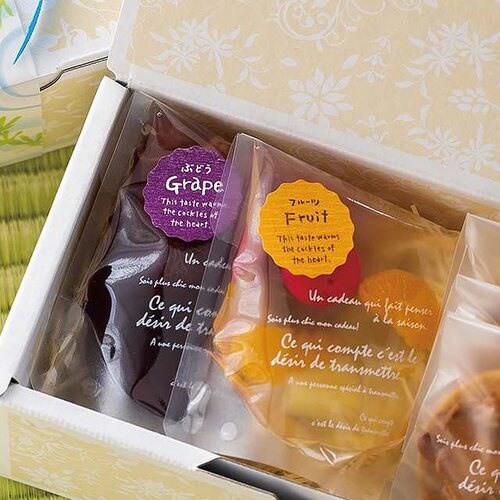 ナチュラルテイスティシール/ぶどう 200枚×5