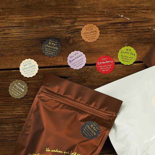 ナチュラルテイスティシール/ホワイトチョコ×5