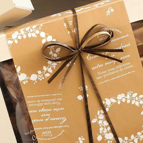 ナチュラルバイン包装紙−1 50枚×2