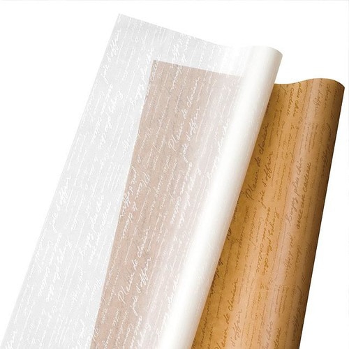 ニューカフェワックスペーパーロールブラウン ×2