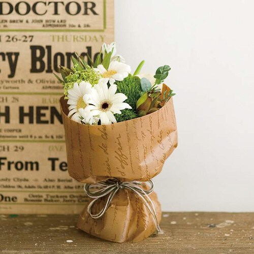 ニューカフェワックスペーパーロールブラウン ×2