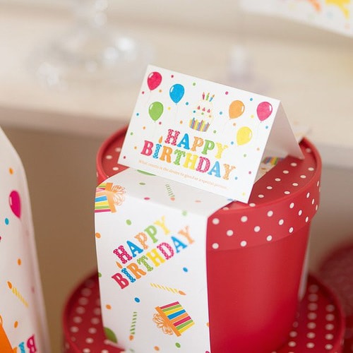 バースデイポップギフトカード−1 20枚×3