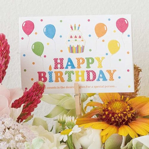 バースデイポップギフトカード−1 20枚×3