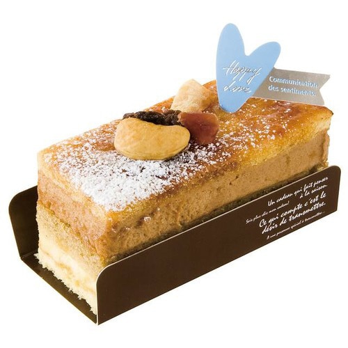 ハートシルバーケーキピック/ブルー−2100枚×3