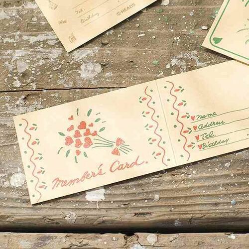 ハートフェルトメンバーズカード 50枚×5