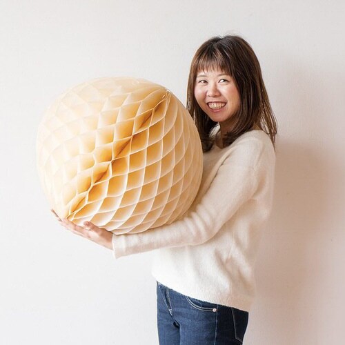 ハニカムボールビッグ/アイボリー 2個×2