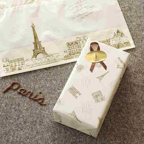 パリ包装紙−1 50枚×2