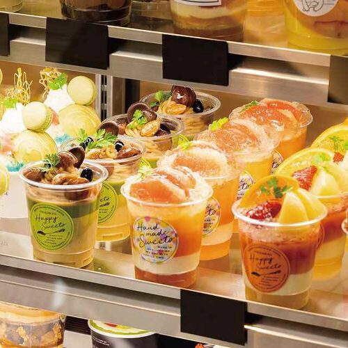 ハンドメイドスイーツシール1/カラフル100枚×5