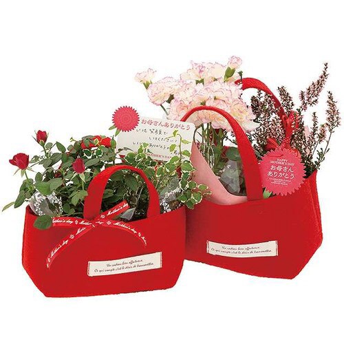 ハンドメイドフェルトトートバッグ 10枚