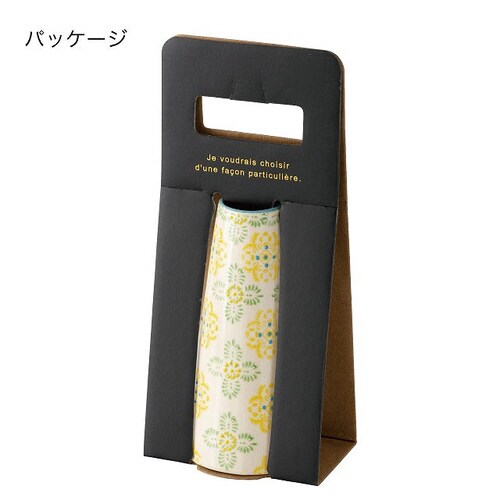 ハンドメイドプリントフラワーベース−6 2個×2