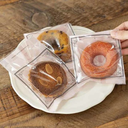 ハンドメイドプリントフラワーポット−SS/ネイビー