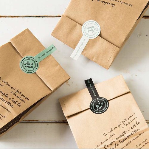 ハンドメイドロリポップシール−1 60枚×5