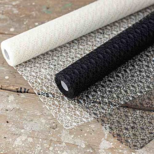 ファブリックレースロール−1/アイボリー 1巻×2