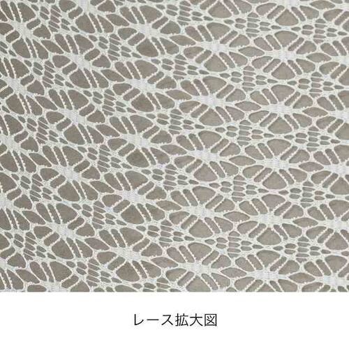 ファブリックレースロール−2/ブラック 1巻×2