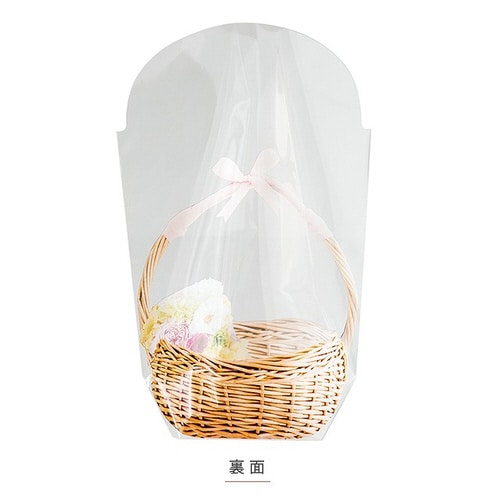 フォトプリントOPPスタンドバッグ/フラワー3×3