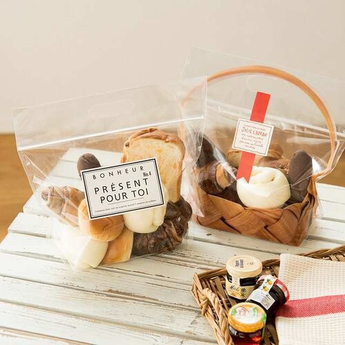 フォトプリントジップ付バッグ/カゴ−S 30枚×2