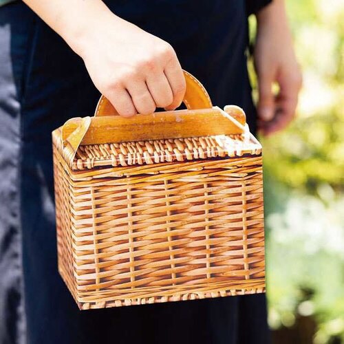 フォトプリントハンドル付ギフトボックス/カゴ−S