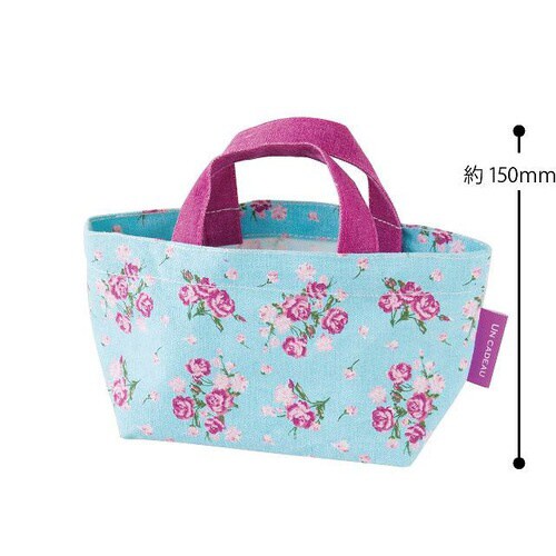 フラワークロストートバッグ/ローズ−XS 6枚