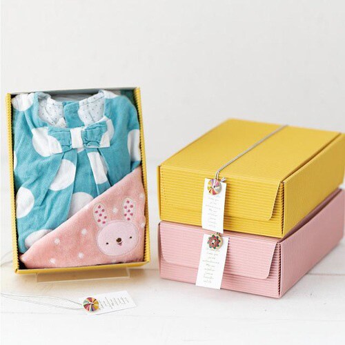 フルートギフトボックス−M/イエロー 10枚×2