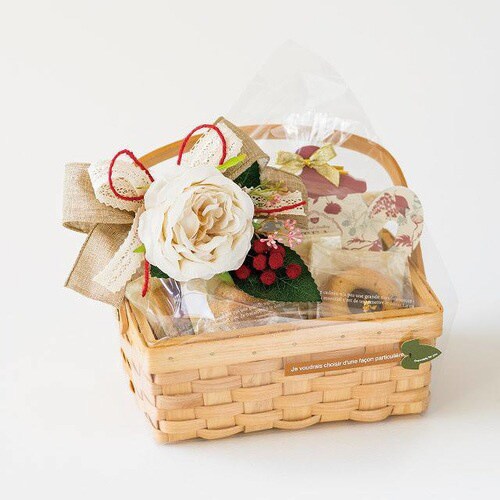 フルリールアレンジメントクラシックホワイト−1×2