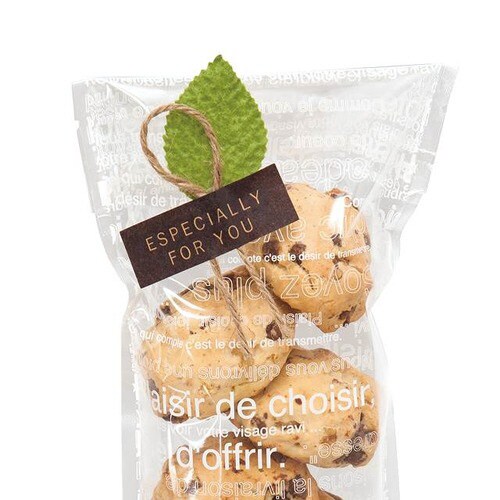 フルリールナチュラルリボン付シール−1 20枚×3