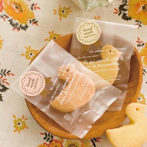 プレーンハンドメイドシール−1 200枚×5