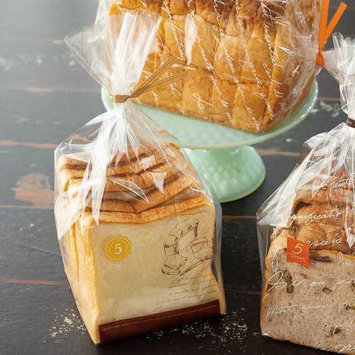 ブラウンフレンチIPP食パンバッグ1斤 100×3