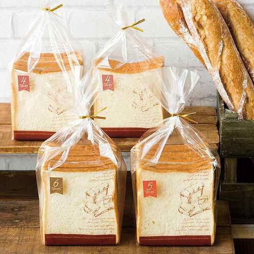 ブラウンフレンチIPP食パンバッグ1斤 100×3