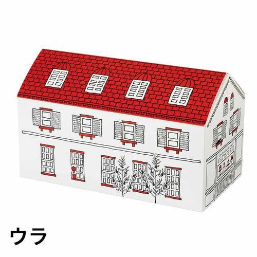 フレンチハウスギフトBOX/レッド−M 20枚