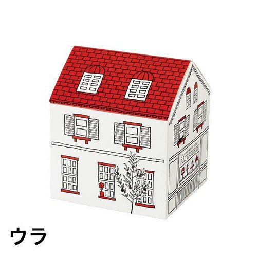 フレンチハウスギフトBOX/レッド−S 20枚