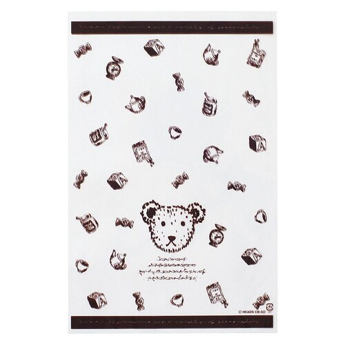 ベアクリアOPPギフトバッグ−S 50枚×5