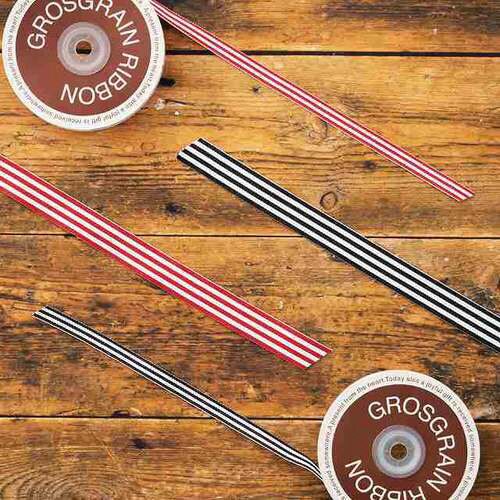 ボーダーレッドグログランリボン−1 1巻×2