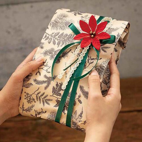 ボタニカルアートペーパーバッグ−1 20枚×2