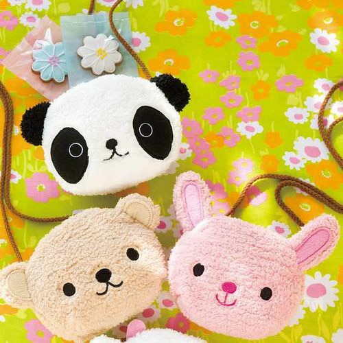 ポップアニマルポシェット/うさぎ 10枚