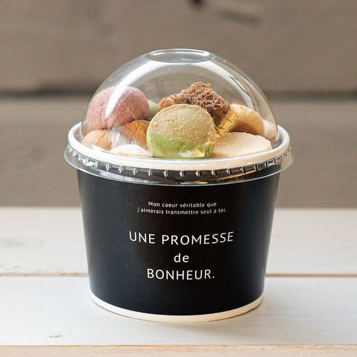 ボヌールカップ−2/ブラック 100個×2