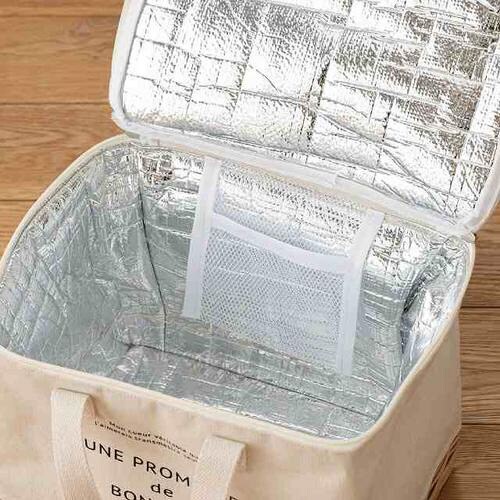 ボヌールカゴ付クールバッグ 2個