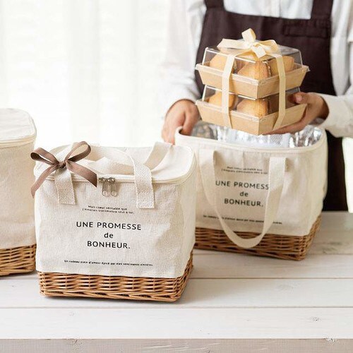 ボヌールカゴ付クールバッグ−2 4個