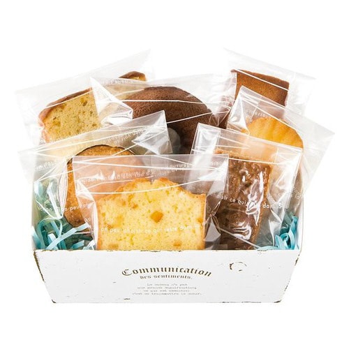 ホワイトペーパーギフトトレイ−2/ハーフ20枚×2