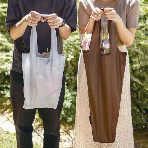 マイチョイスブーケバッグポリエステル/グレー1×2