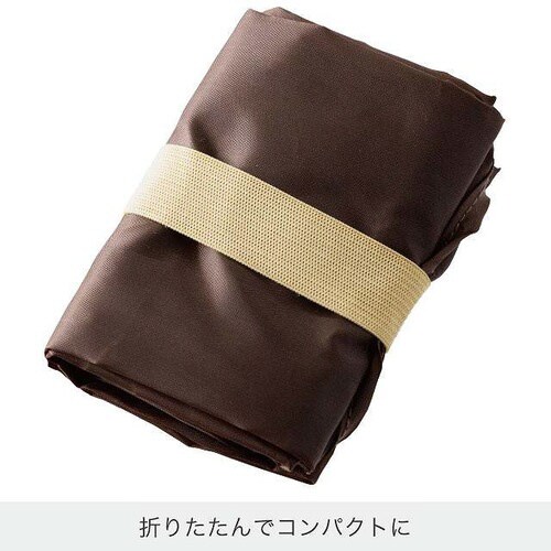 マイチョイスブーケバッグポリエステルブラウン2×2