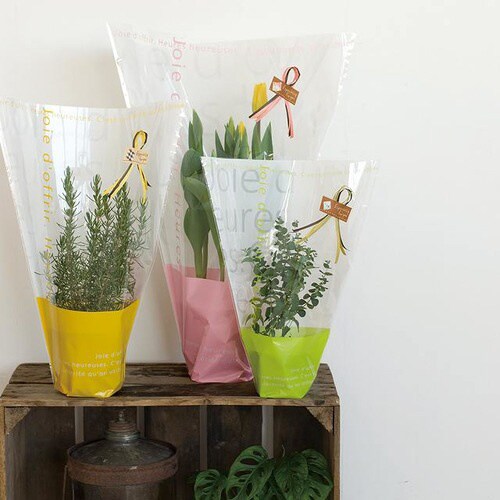 ミルキーポップギフトOPPバッグ−5/ピンク50枚