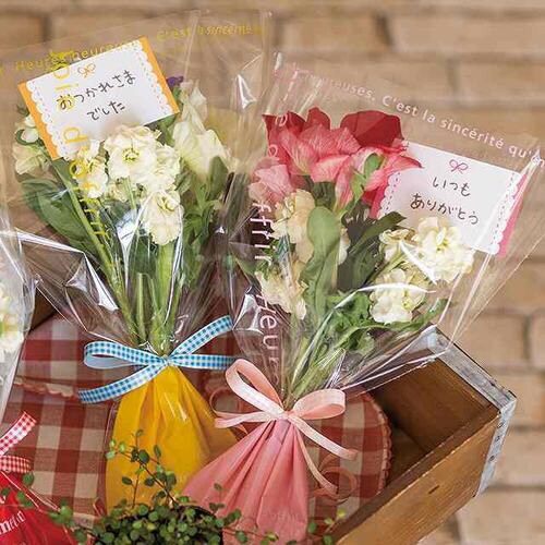 ミルキーポップギフトOPPバッグ−6/ピンク×2