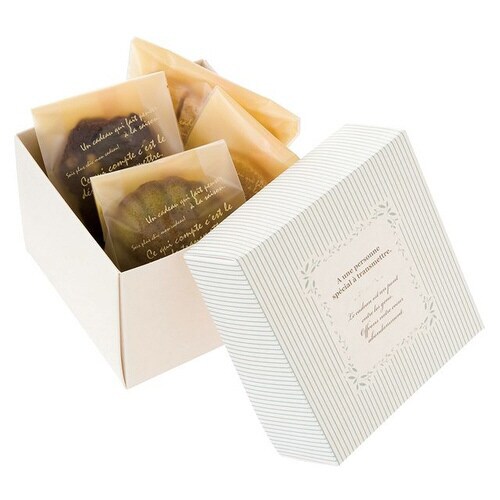 ミントストライプギフトBOX−S 10枚×2