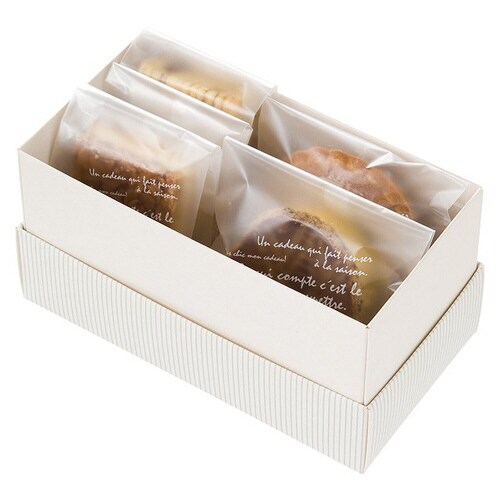 ミントストライプギフトBOXワイド型−S10枚×2