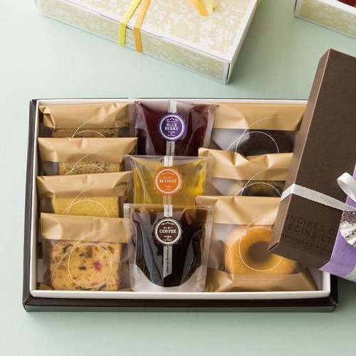 メタリックカラーテイスティシール/マンゴー×10