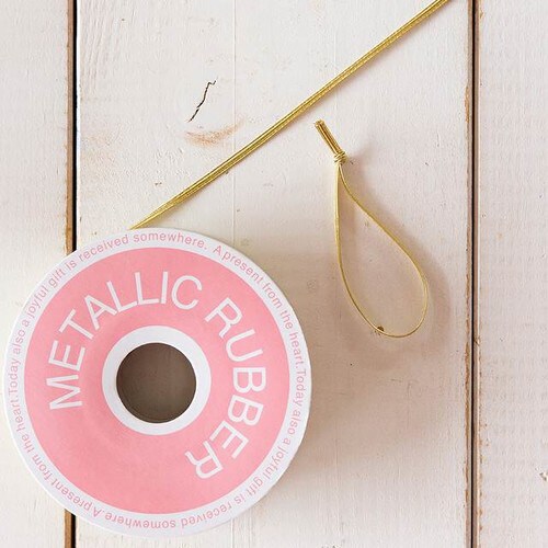 メタリックゴムリボンゴールド−2 1巻×2